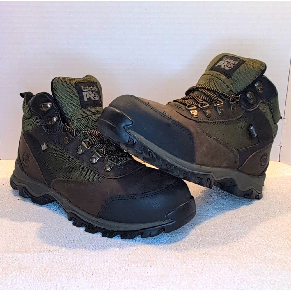 Timberland PRO Composite Toe Waterproof EH Work Boots Men 8.5 Wide (W)